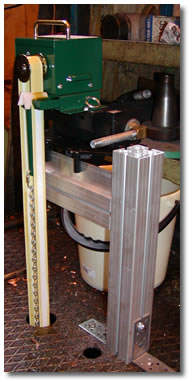 belt skimmer aluminum adjust