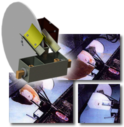 disk oil skimmer at work